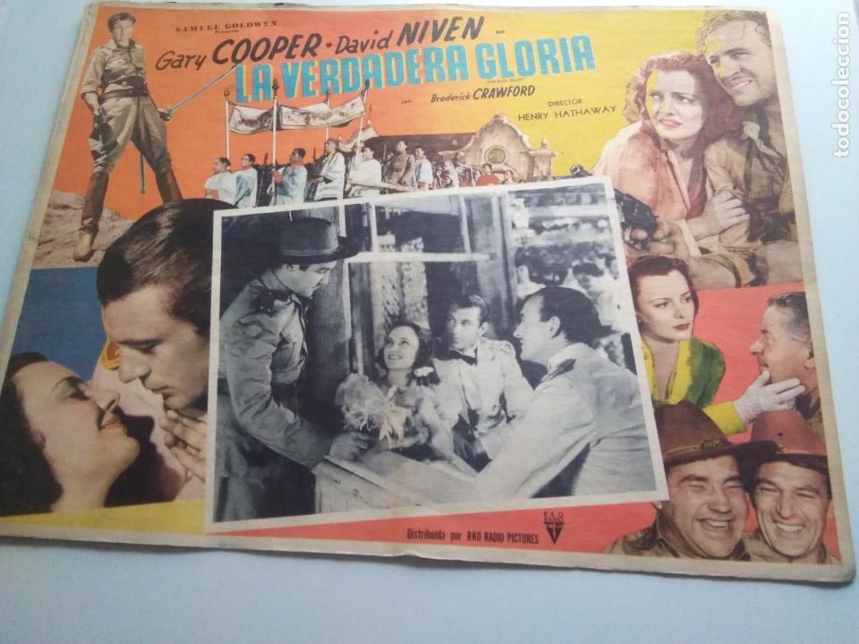 Carteles espect&aacute;culos: CARTEL PEL&Iacute;CULA LA VERDADERA GLORIA - Foto 1