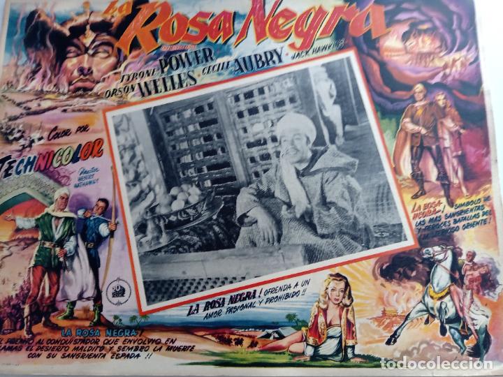 Carteles espect&aacute;culos: CARTEL CINE LA ROSA NEGRA - Foto 4