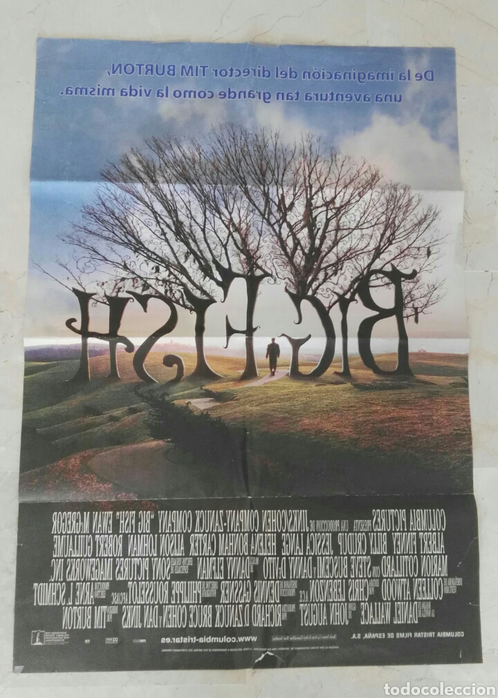 Carteles espect&aacute;culos: Cartel de cine Big Fish.Tim Burton - Foto 6