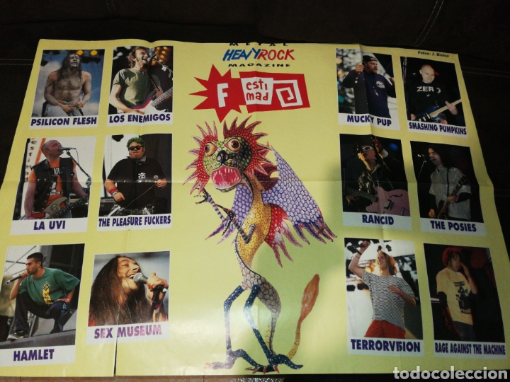 Carteles espect&aacute;culos: FESTIMAD, GRAN POSTER 80 CM X 57 CM. - Foto 1