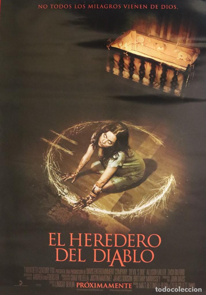 Carteles espect&aacute;culos: P&oacute;ster El Heredero del diablo - Foto 1