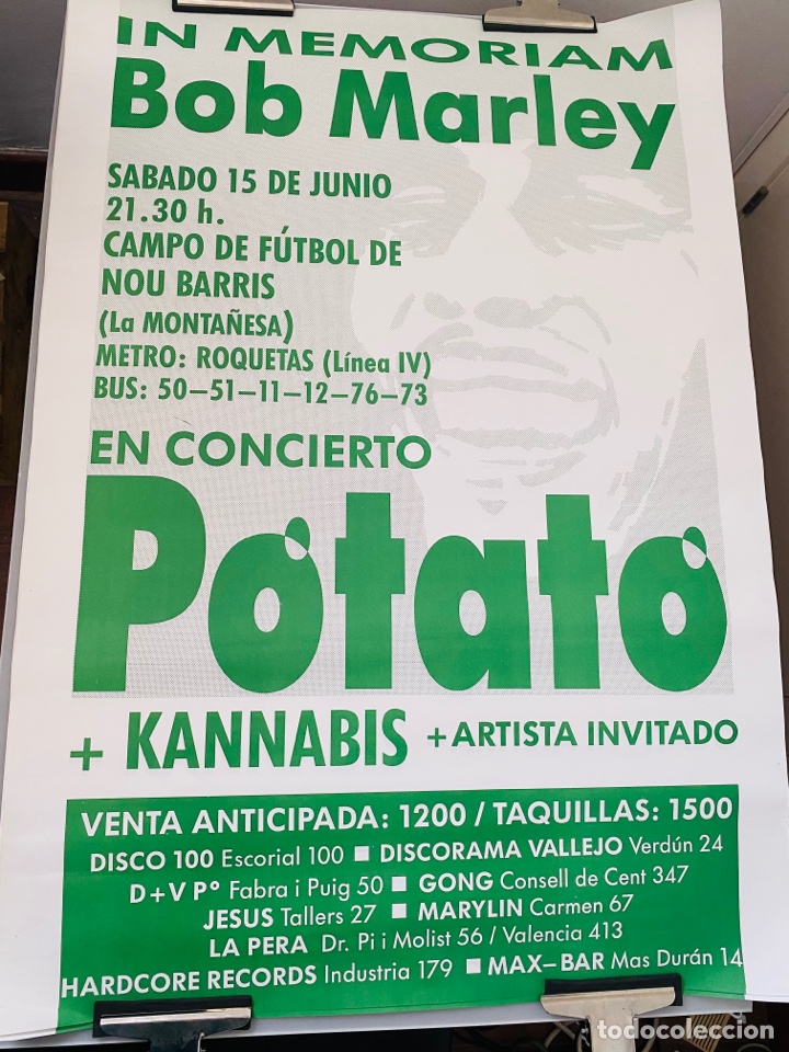 Carteles espect&aacute;culos: Potato cartel concierto - Foto 1