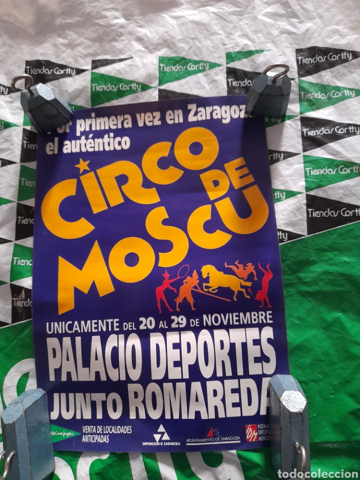Carteles espect&aacute;culos: Cartel, Circo de Mosc&uacute;, Zaragoza - Foto 1