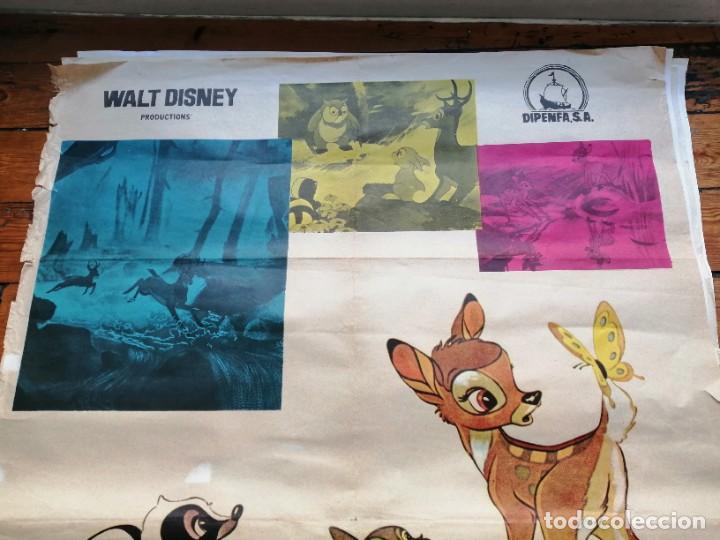 Carteles espect&aacute;culos: CARTEL DE CINE BAMBY DISNEY - Foto 6