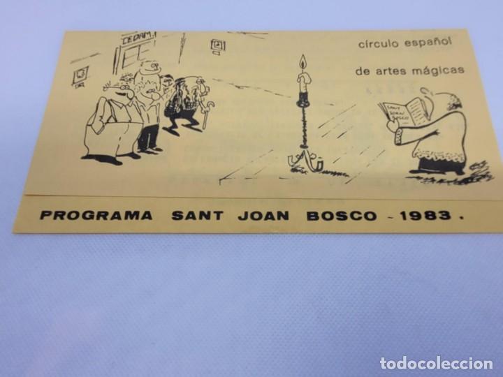 Carteles espect&aacute;culos: PROGRAMA SAN JOAN BOSCO 1983 CEDAM B2 - Foto 2