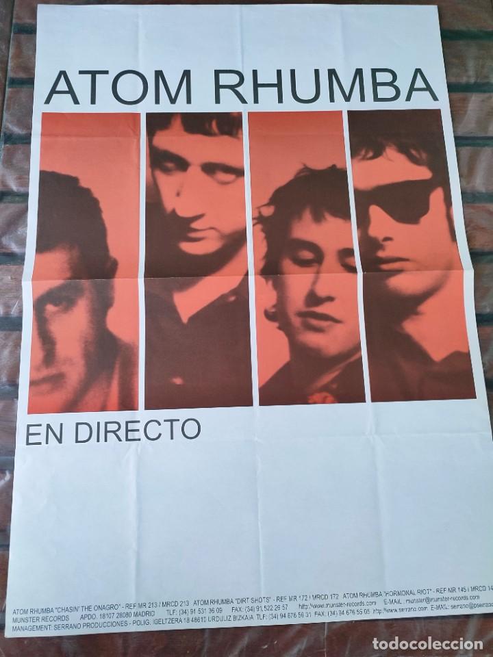 Carteles espect&aacute;culos: CARTEL-POSTER ATOM RHUMBA EN DIRECTO - Foto 1