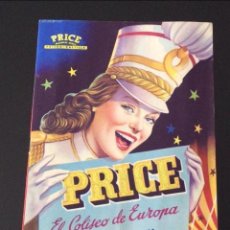 Carteles Espectáculos: PROGRAMA DEL CIRCO PRICE -FESTIVAL MUNDIAL DEL CIRCO MADRID 1967