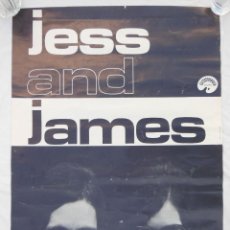 Carteles Espectáculos: JESS AND JAMES.. Lote 366075566