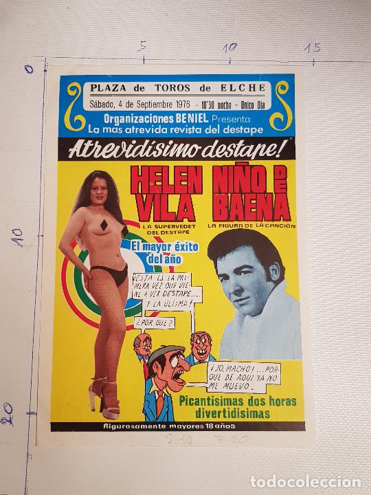 Carteles espect&aacute;culos: NI&Ntilde;O DE BAENA-PLAZA DE TOROS DE ELCHE - Foto 1
