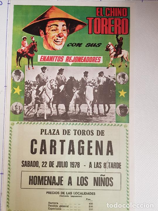 Carteles espect&aacute;culos: EL CHINO TORERO - Foto 1
