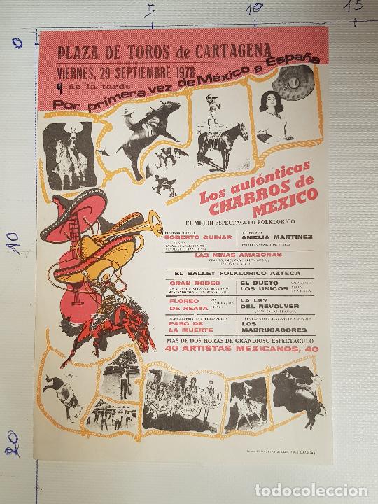 Carteles espect&aacute;culos: PLAZA DE TOROS DE CARTAGENA - Foto 1