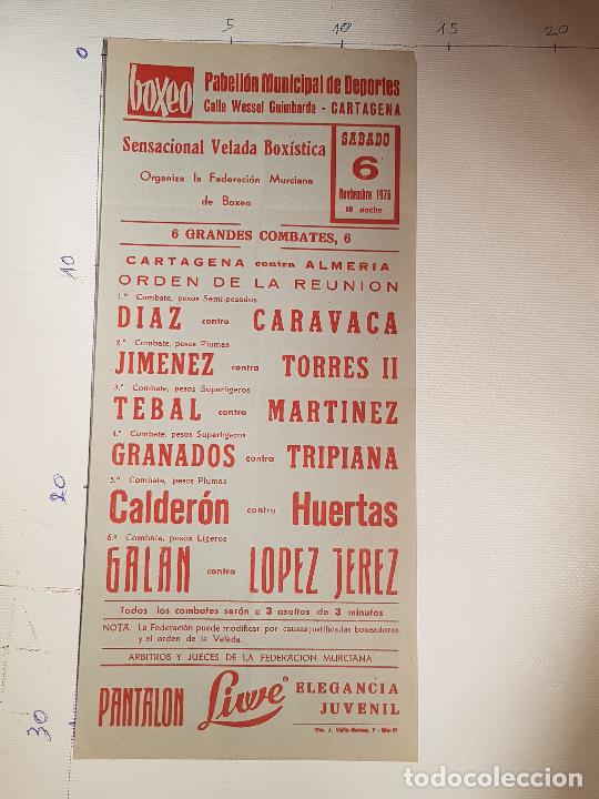 Carteles espect&aacute;culos: BOXEO-CARTAGENA - Foto 1