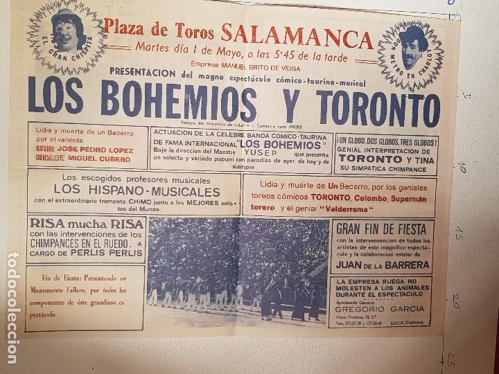 Carteles espect&aacute;culos: LOS BOHEMIOS Y TORONTO - Foto 2