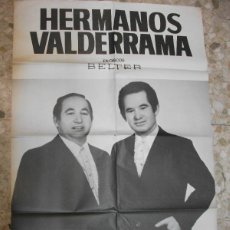 Carteles Espectáculos: CARTEL DE JUANITO VALDERRAMA HERMANOS FLAMENCO EN DISCOS BELTER POSTER