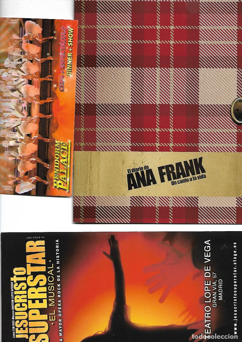 Carteles espect&aacute;culos: peque&ntilde;a coleccion de propagandas de espectaculos - Foto 1