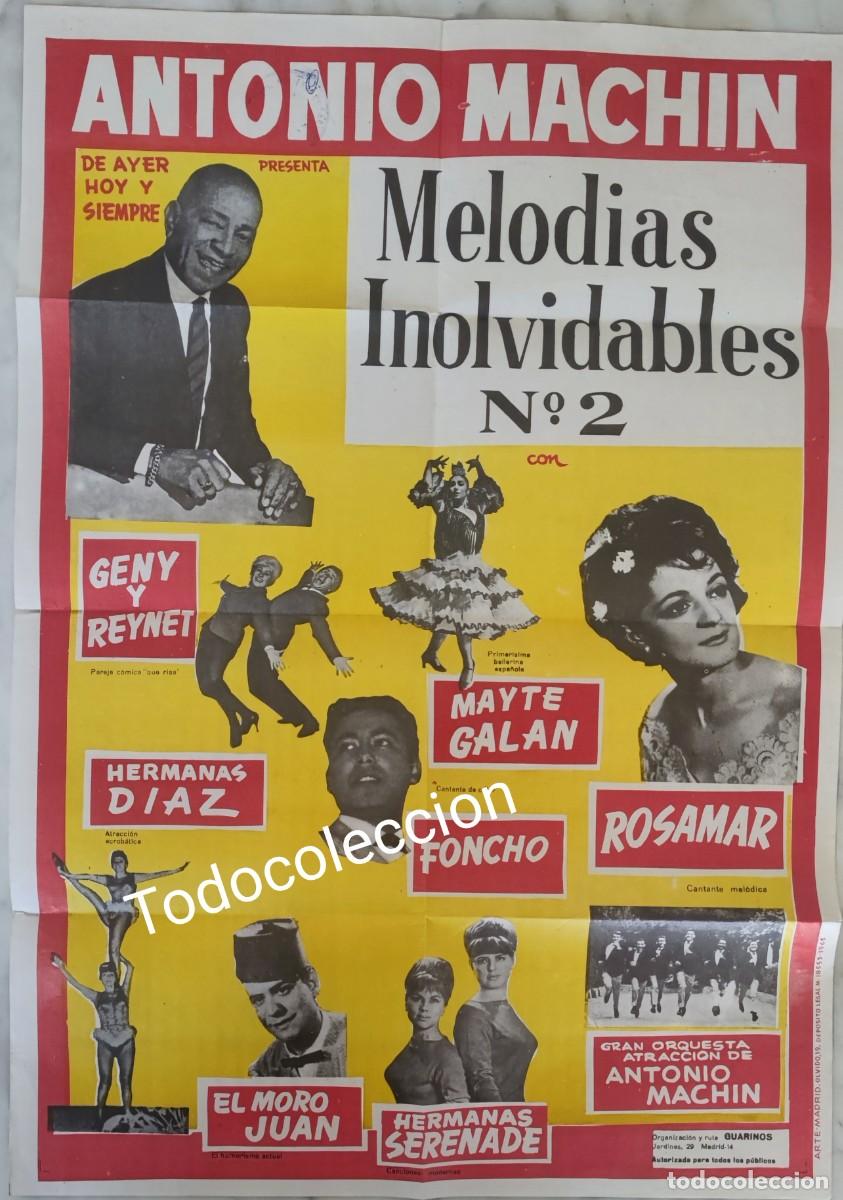 Carteles espect&aacute;culos: TEATRO - REVISTA - ANTONIO MACHIN - Foto 1
