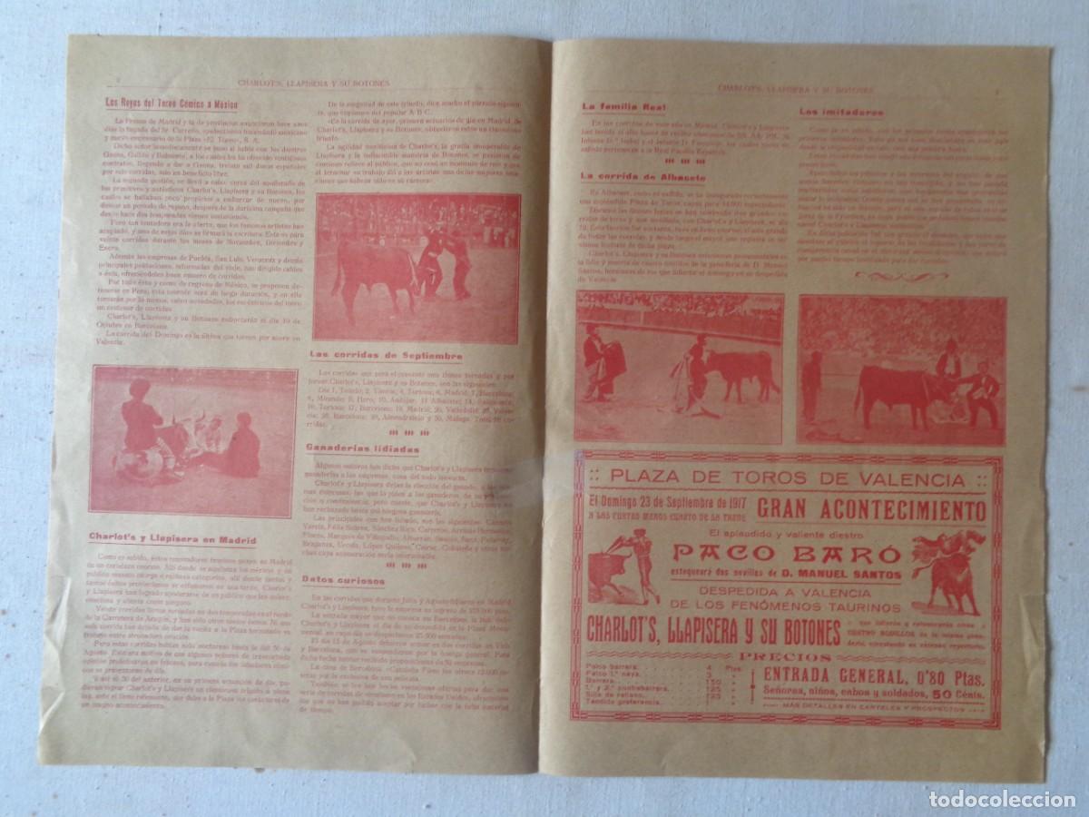 Carteles espect&aacute;culos: CHARLOT-LLAPISERA Y SUS BOTONES.-T 276 - Foto 5
