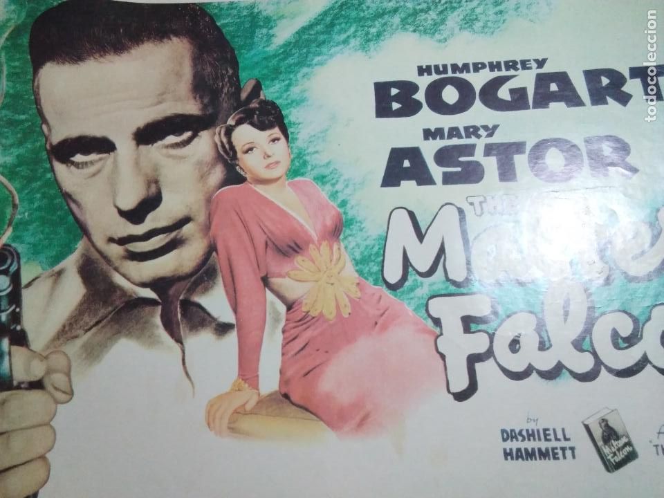 Carteles espect&aacute;culos: CARTEL HALCON MALTES MALTESE FALCON - Foto 4