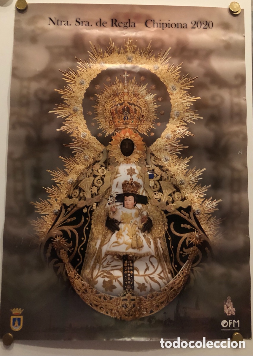 Carteles espect&aacute;culos: Cartel nuestra se&ntilde;ora de regla chipiona 2020 - Foto 1