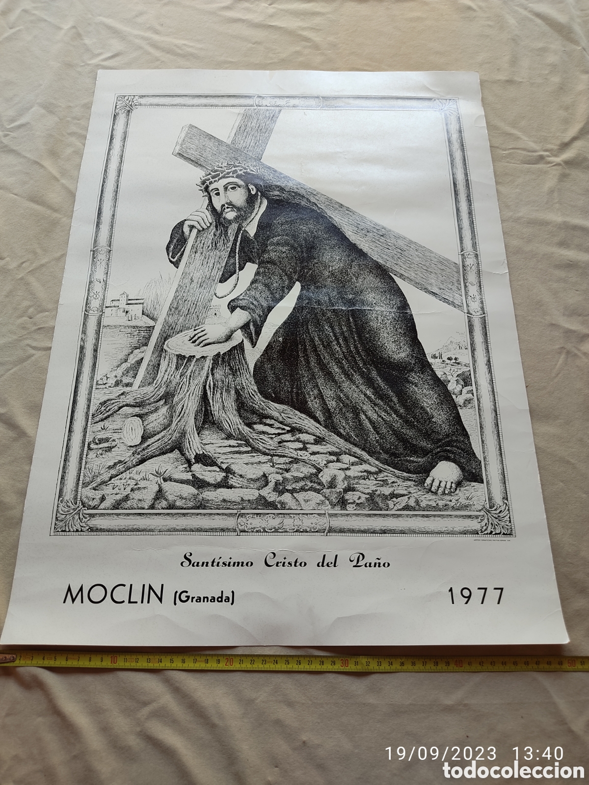 Carteles espect&aacute;culos: Cristo del Pa&ntilde;o Mocl&iacute;n - Foto 1