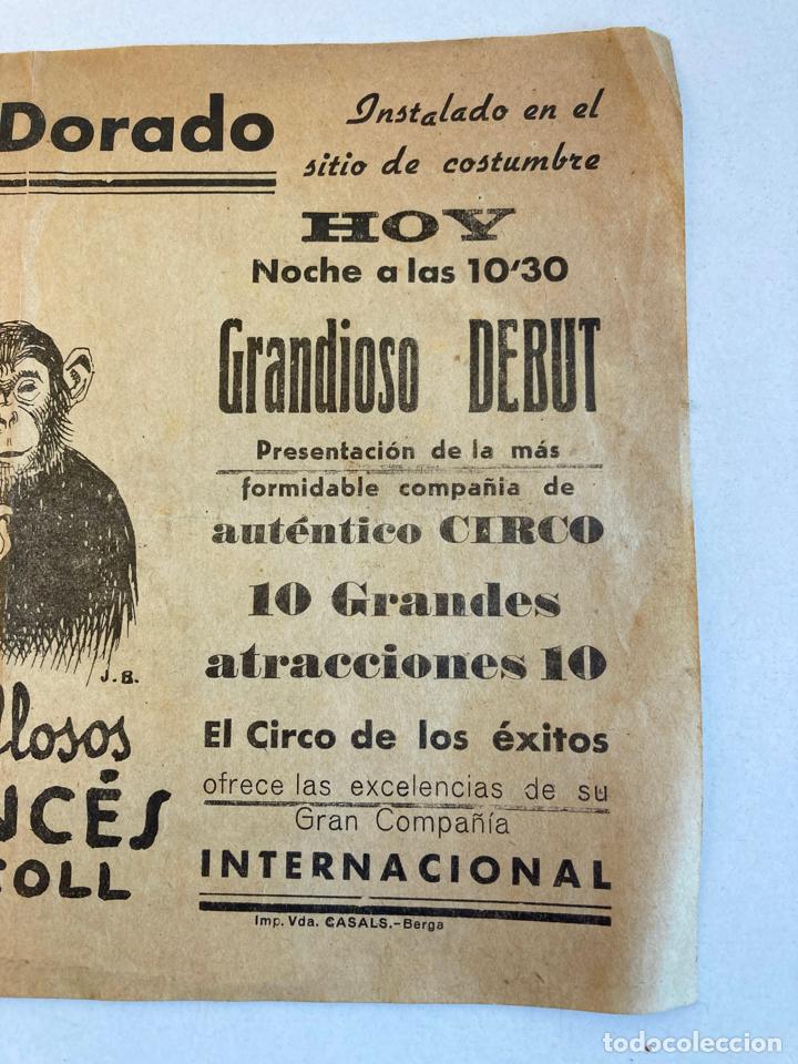 Carteles espect&aacute;culos: PASQUIN, GRAN CIRCO DORADO - Foto 3