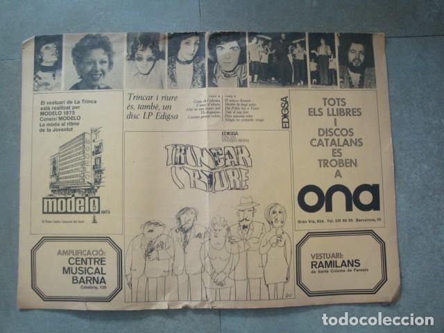 Carteles espect&aacute;culos: LA TRINCA - Foto 2