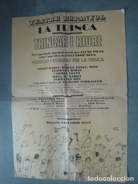 Carteles espect&aacute;culos: LA TRINCA - Foto 4