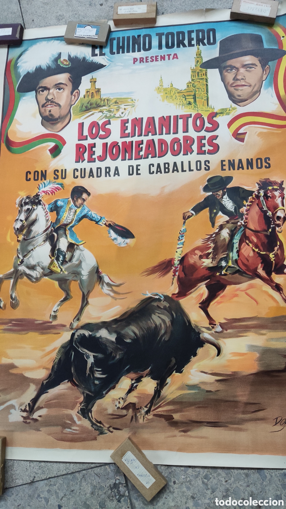 Carteles espect&aacute;culos: Cartel de enanos y de toros - Foto 2