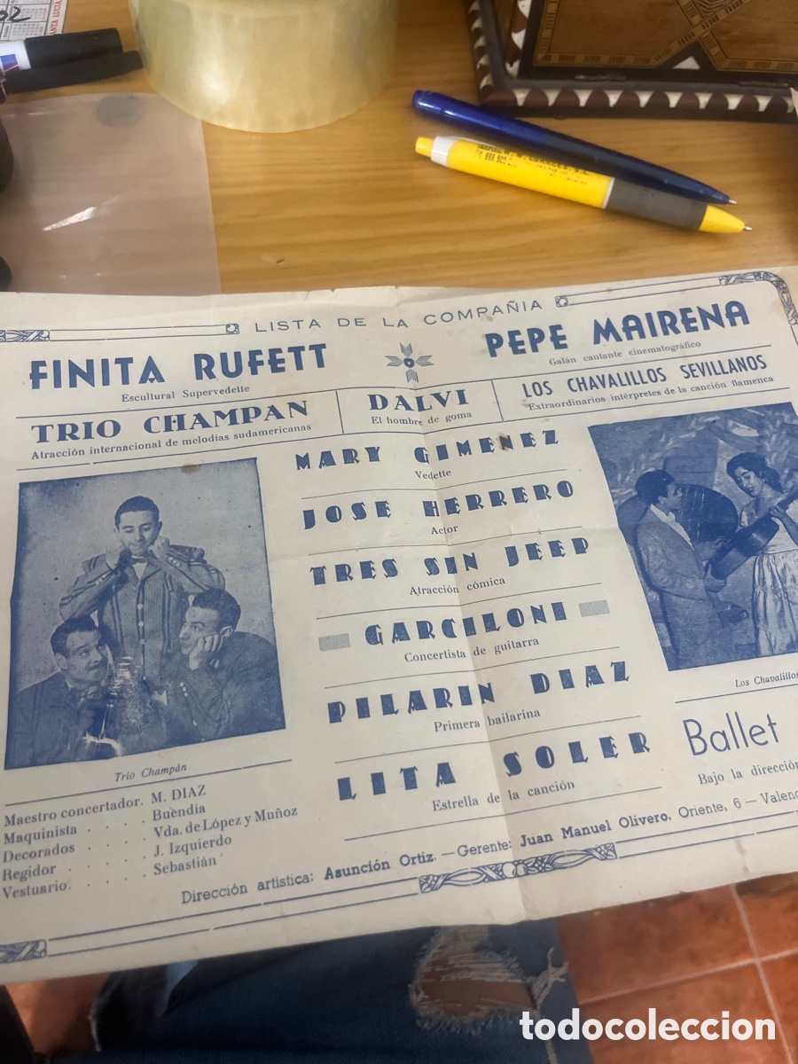 Carteles espect&aacute;culos: Programa de teatro Cervantes Tomelloso - Foto 2