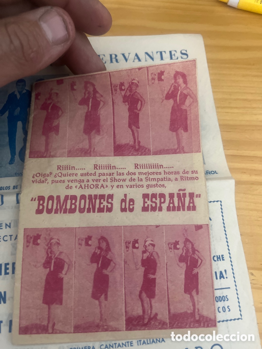 Carteles espect&aacute;culos: Programa de teatro Cervantes Tomelloso - Foto 3