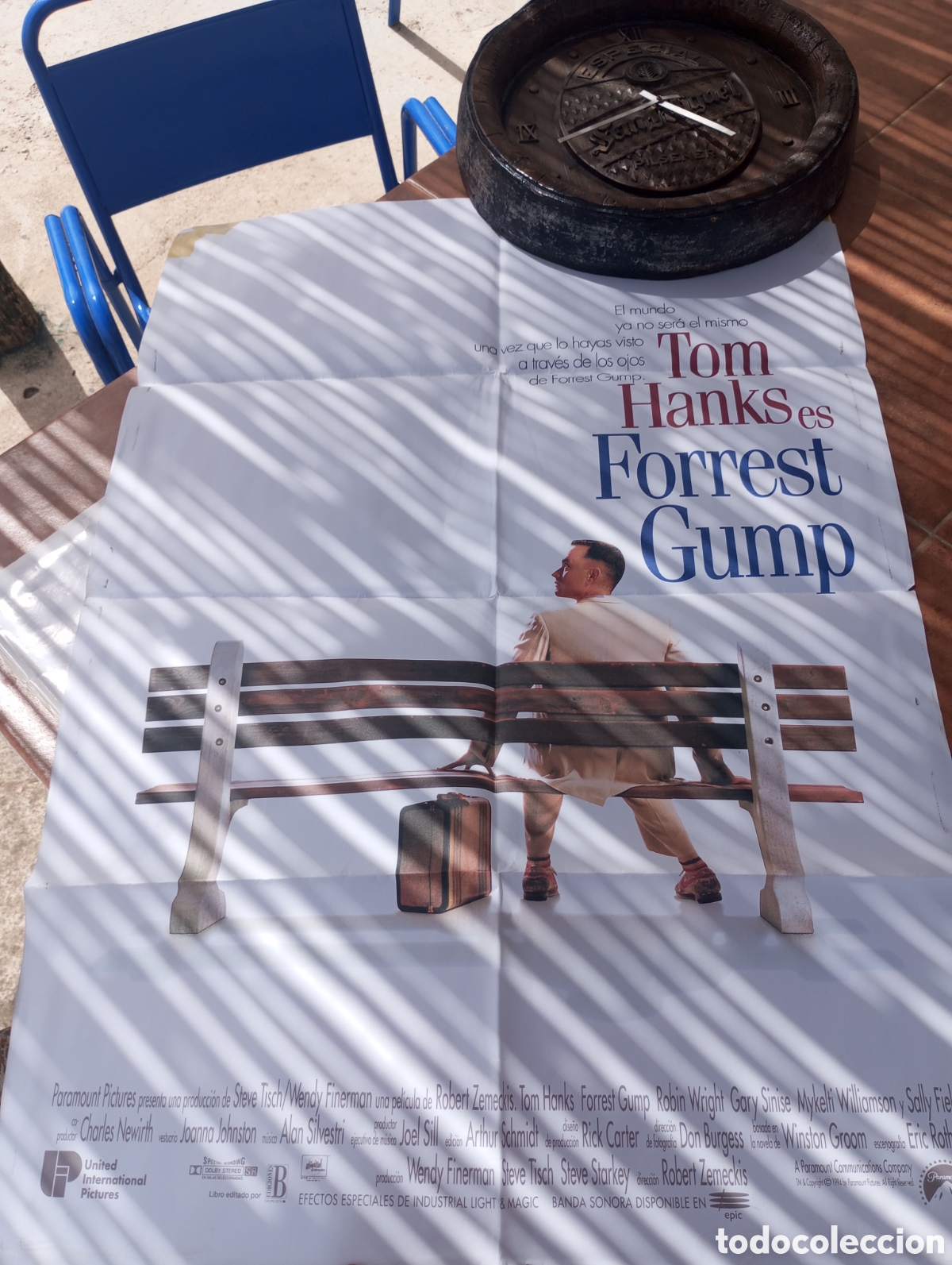 Carteles espect&aacute;culos: Cartel de cine original Forrest Gump - Foto 1