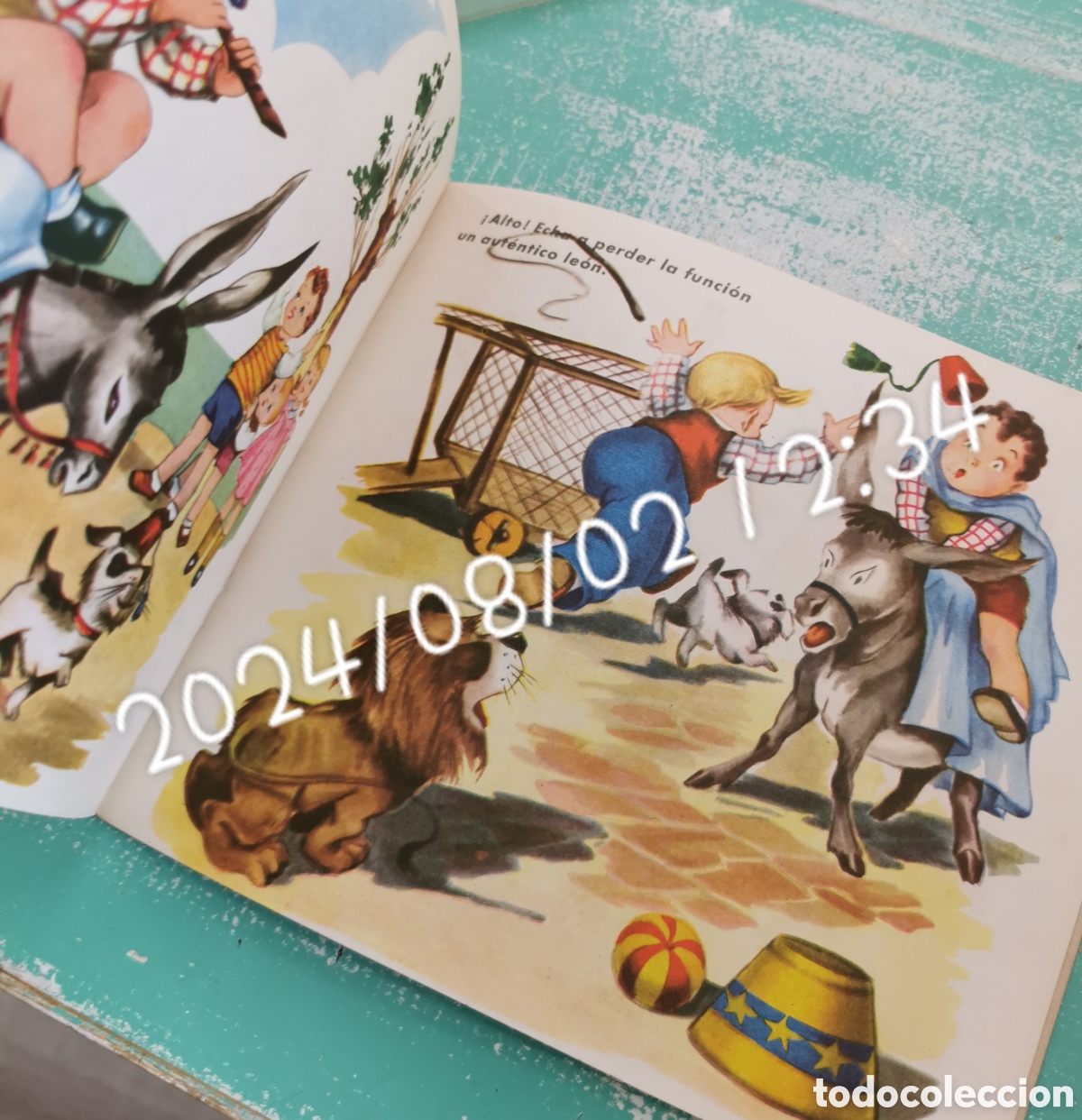Carteles espect&aacute;culos: Lote 5 objetos relacionados con el circo. - Foto 3