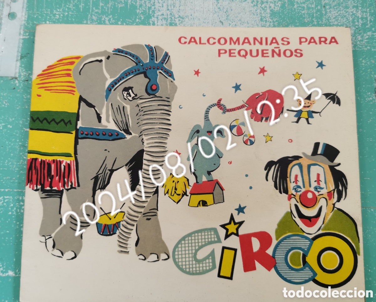 Carteles espect&aacute;culos: Lote 5 objetos relacionados con el circo. - Foto 5