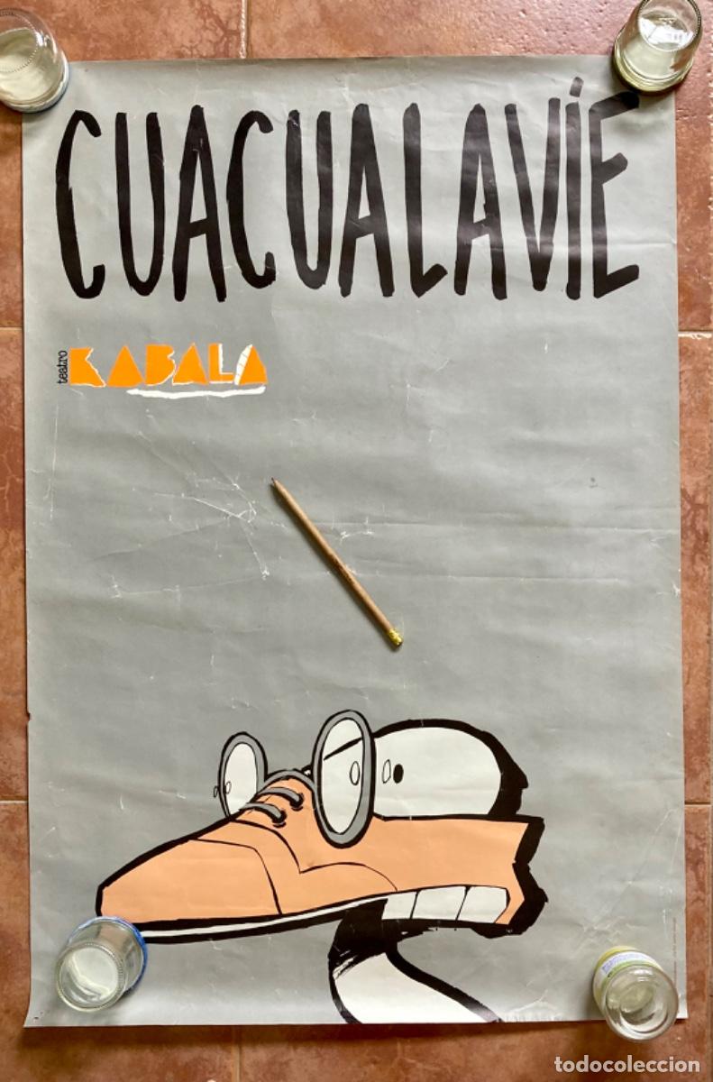 Carteles espect&aacute;culos: Cuacualav&iacute;e Kabala teatro cartel - Foto 1