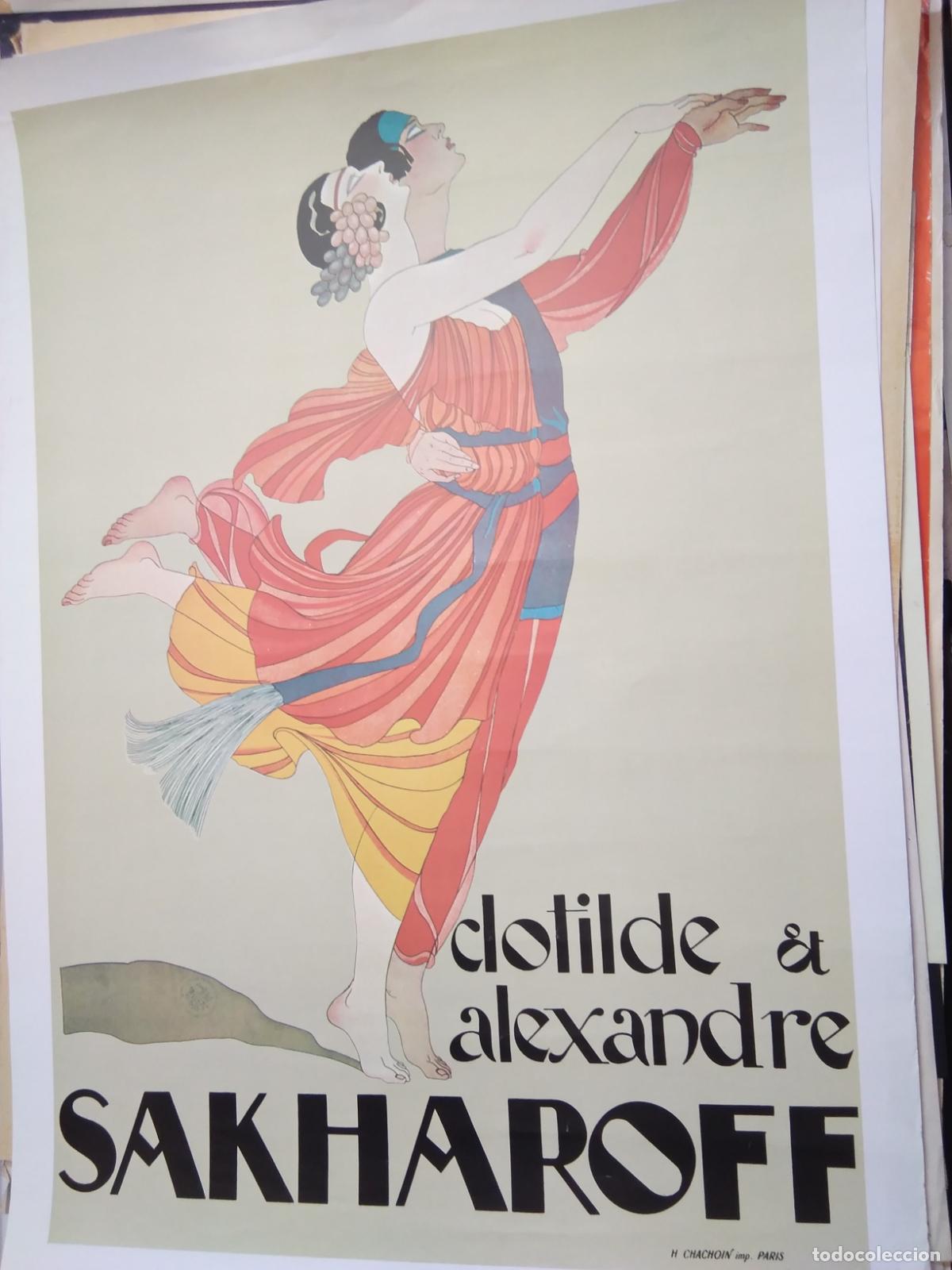 Carteles espect&aacute;culos: CARTEL SAKHAROFF CLOTILDE Y ALEXANDRE - Foto 5