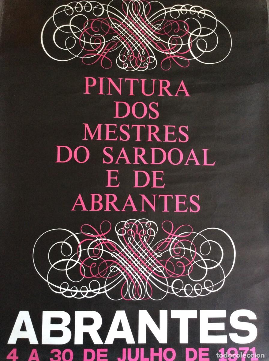 Carteles espect&aacute;culos: Pintura dos Mestres do Sardoal e de Abrantes. Ano 1971 - Foto 1