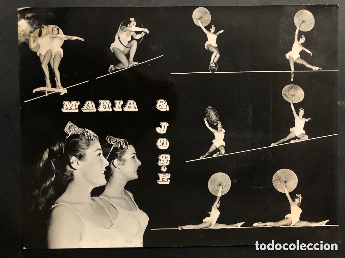Carteles espect&aacute;culos: Foto original de las equilibristas Mar&iacute;a & Jose - Foto 1