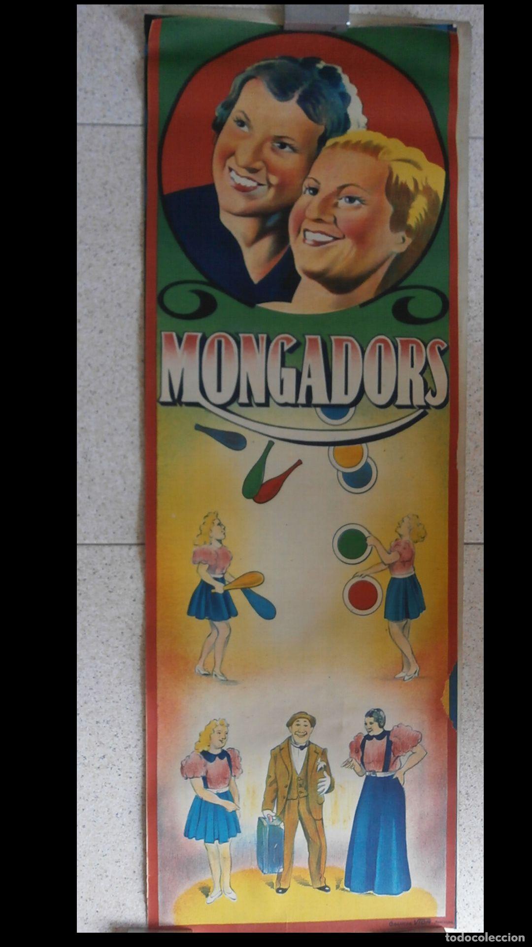 Carteles espect&aacute;culos: Cartel Circo. Mongadors - Foto 1
