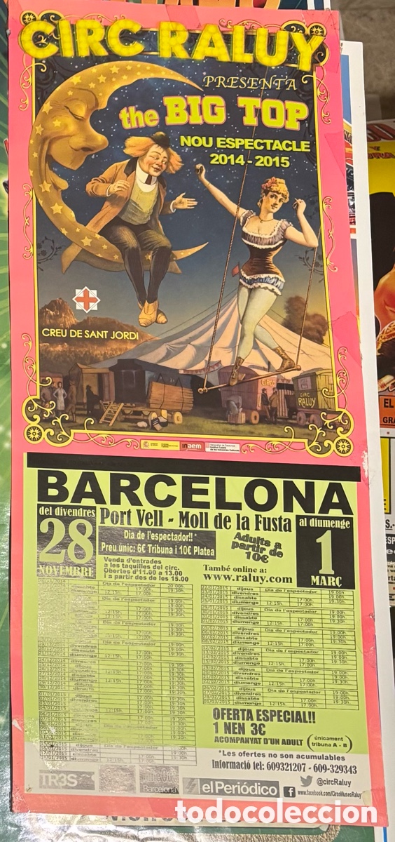 Carteles espect&aacute;culos: Cartel Circo Raluy 2014 - Foto 1