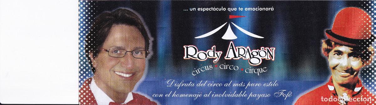 Carteles espect&aacute;culos: INVITACION DE CIRCO RODY ARAGON - Foto 1