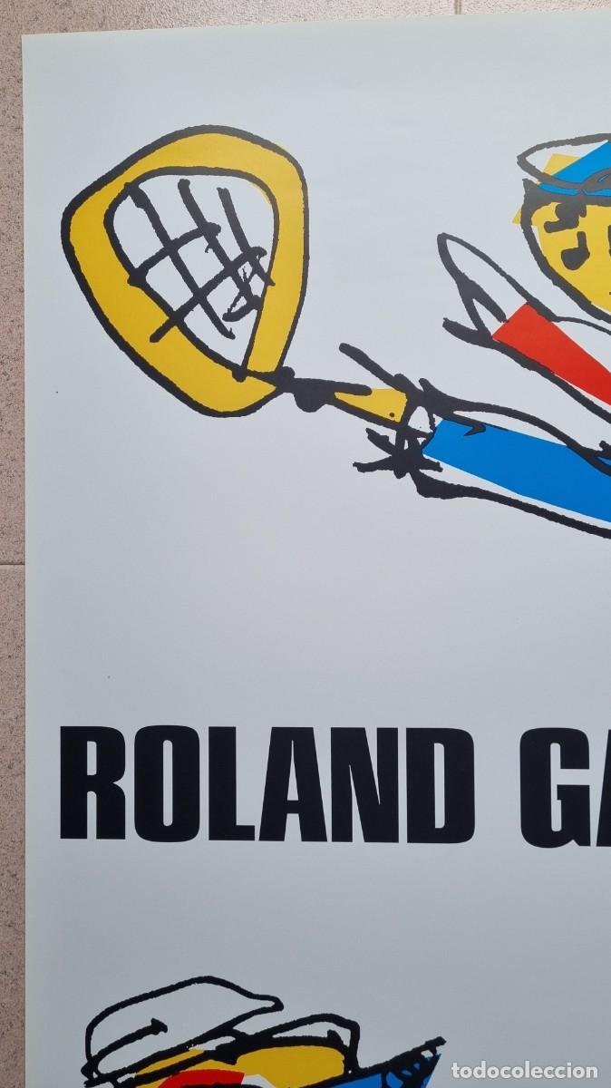 Carteles espect&aacute;culos: Roland Garros 1997. Saura. Como nuevo - Foto 3