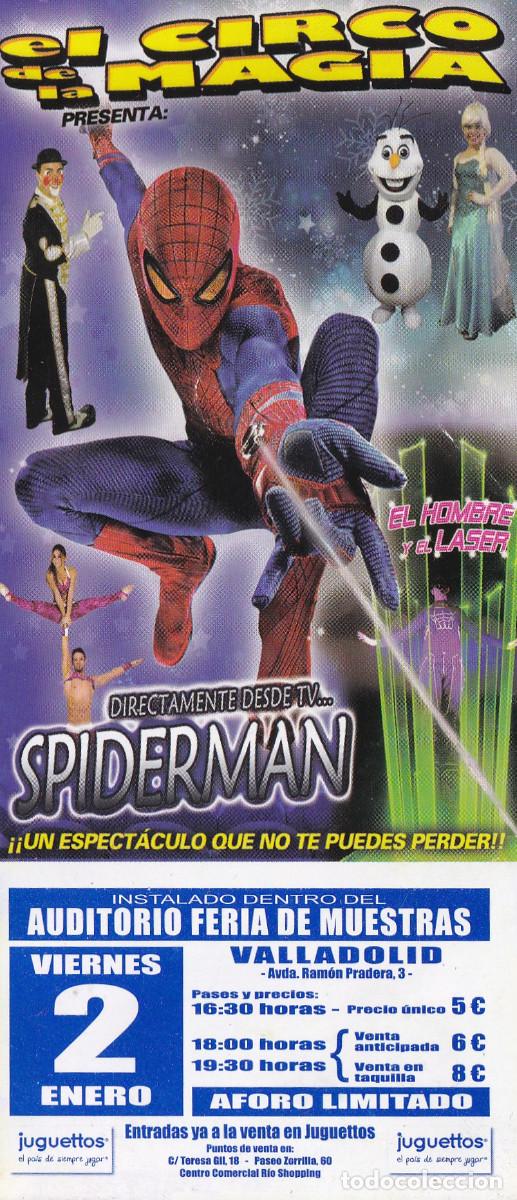Carteles espect&aacute;culos: INVITACION DE CIRCO. - EL CIRCO DE LA MAGIA. SPIDERMAN. - Foto 1
