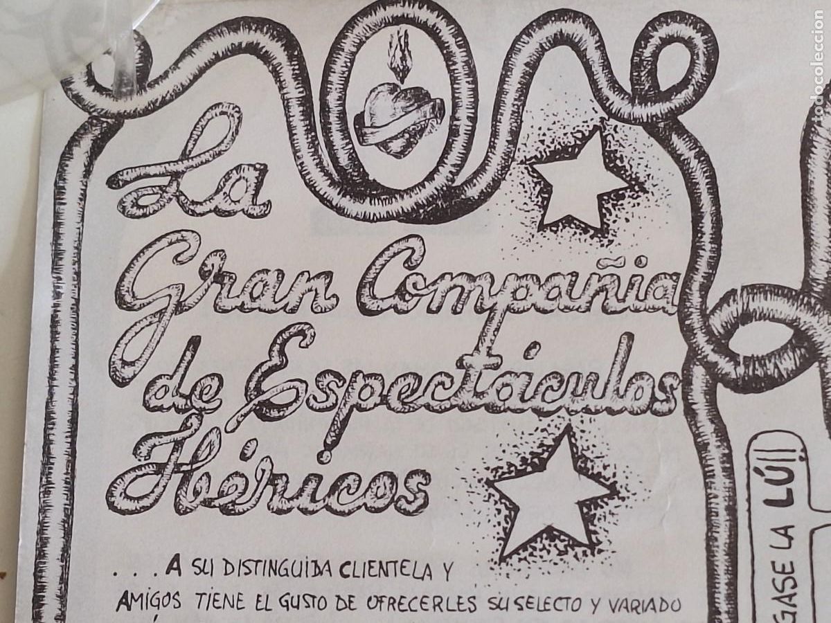 Carteles espect&aacute;culos: CARTEL LA GRAN COMPA&Ntilde;&Iacute;A DE ESPECT&Aacute;CULOS IBERICOS - Foto 1