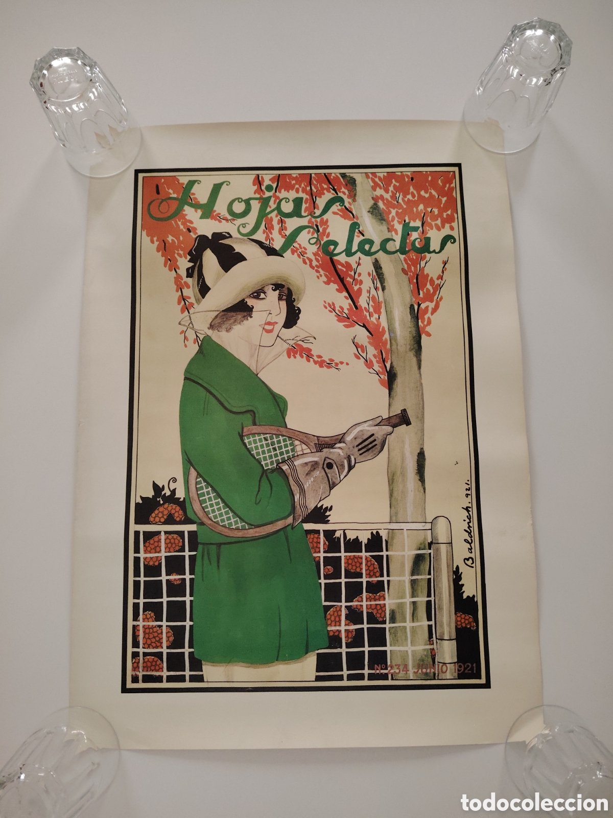 Carteles espect&aacute;culos: Hojas s&eacute;lectas affiche - Foto 1