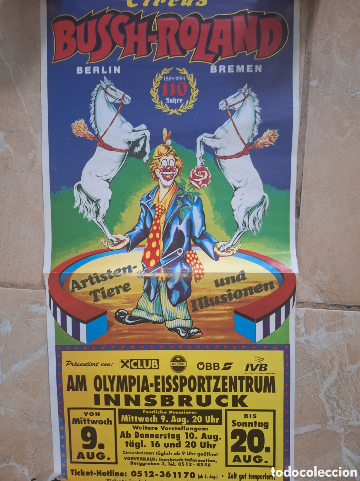 Carteles espect&aacute;culos: Cicus Busch Roland Austria - Foto 1