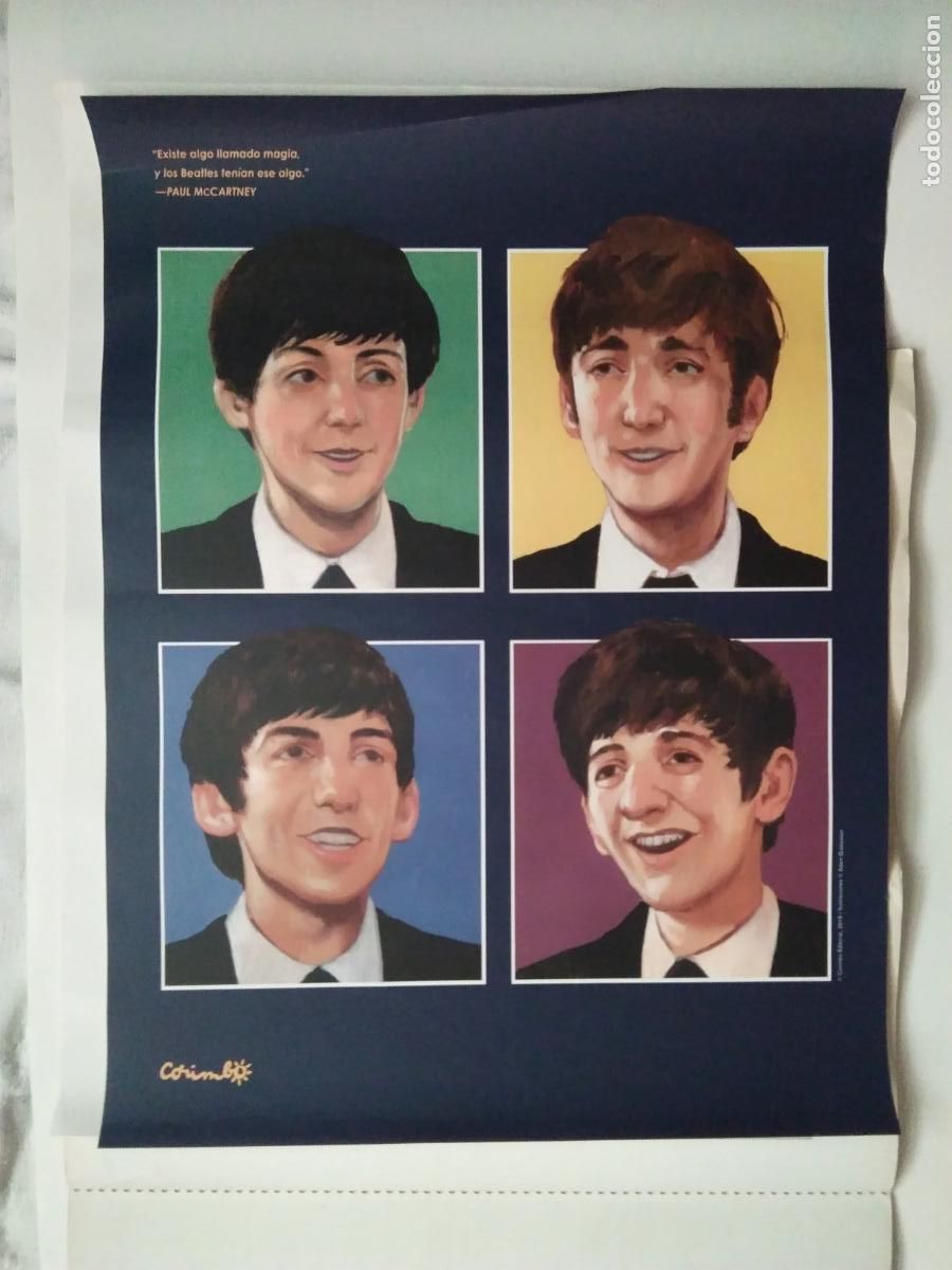 Carteles espect&aacute;culos: CARTEL BEATLES EDITORIAL CORINTO - Foto 3