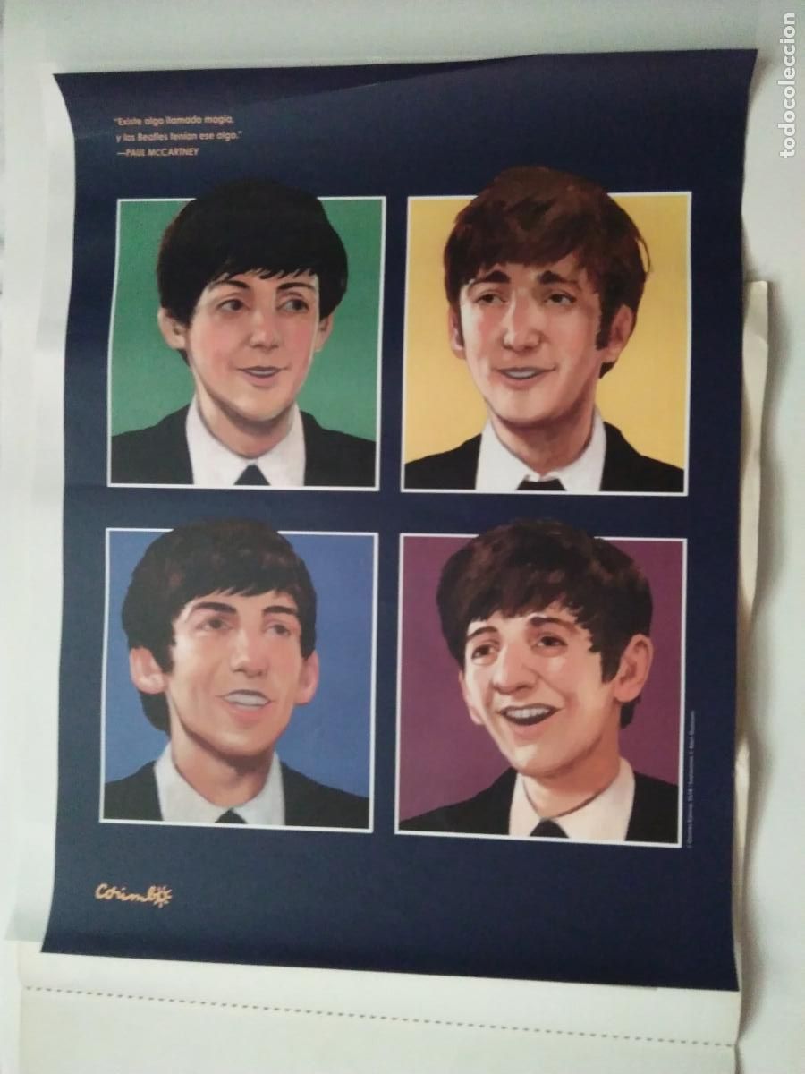 Carteles espect&aacute;culos: CARTEL BEATLES EDITORIAL CORINTO - Foto 1