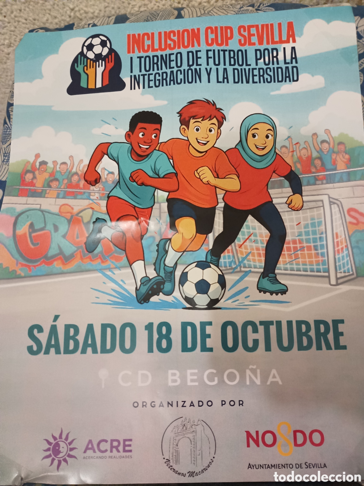 Carteles espect&aacute;culos: Cartel Inclusi&oacute;n Cup Sevilla - Foto 1