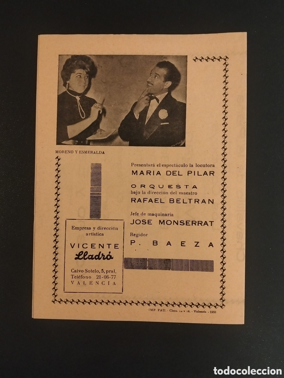 Carteles espect&aacute;culos: PROGRAMA DE MANO - CARRUSEL MAGICO DEL VARIETE - 29 JUNIO 1960 - NUMERO 3 - Foto 3