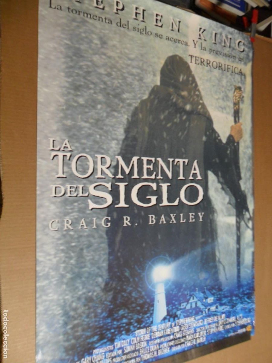Carteles espect&aacute;culos: LA TORMENTA DEL SIGLO PELICULA 1999 - Foto 1